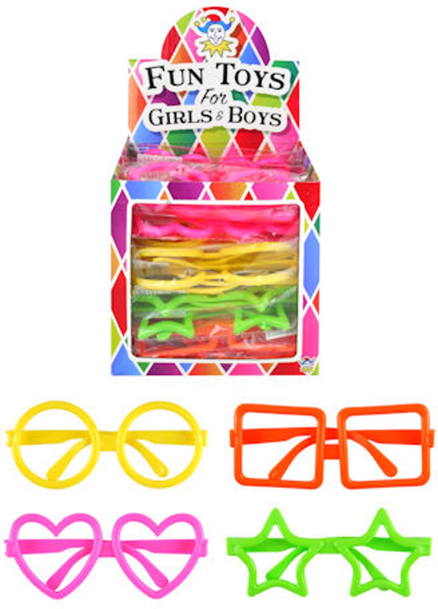 26 STUKS | Kinder Fun / Feest Brillen in Traktatiebox (Traktatie / Feest / Uitdeelcadeautjes)